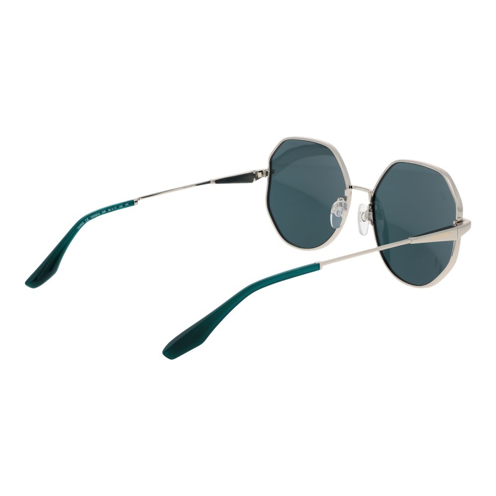 Trussardi Silver Metal Sunglasses