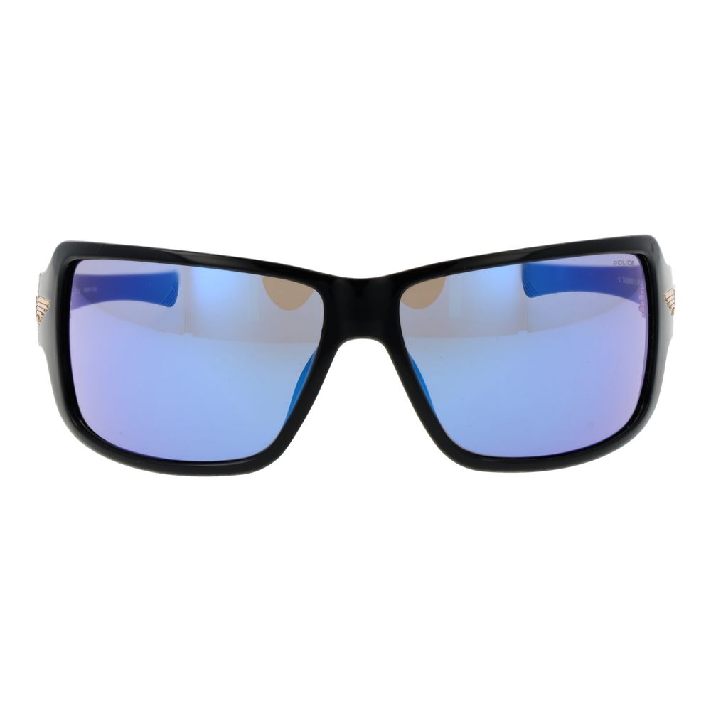 Police Black Plastic Sunglasses