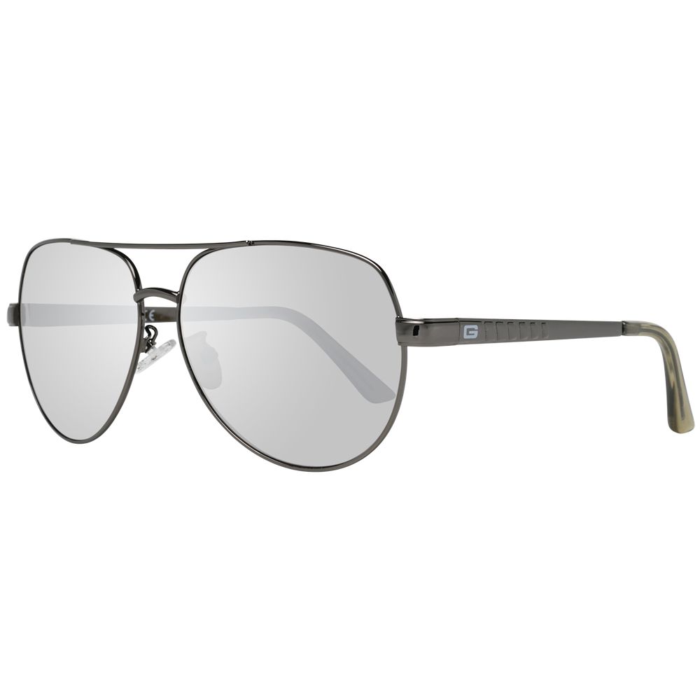 Guess Gray Metal Sunglasses