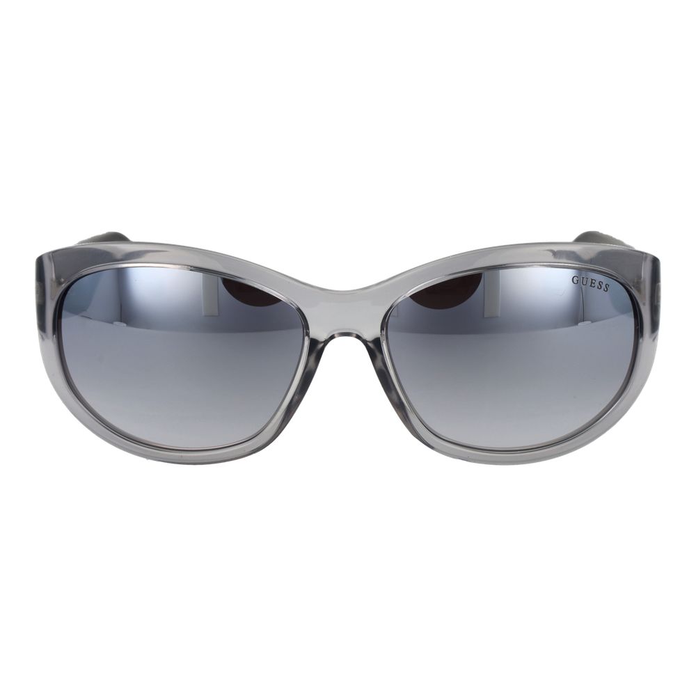 Guess Gray Stainless Steel Sunglasses