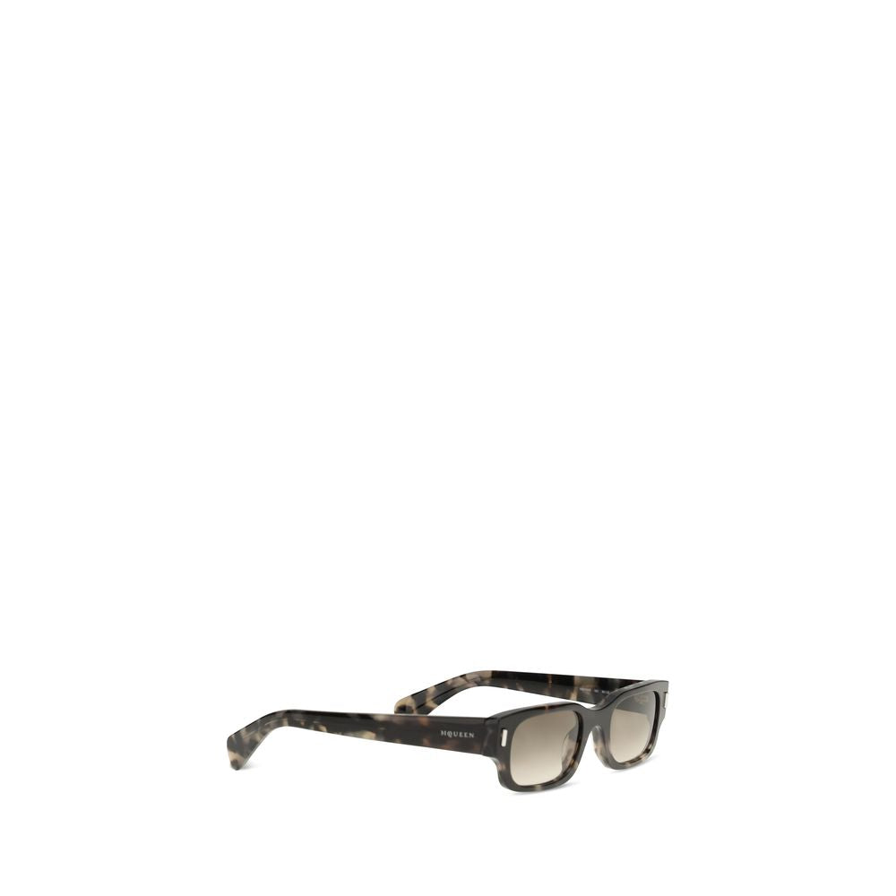Alexander McQueen Brown Acetate Sunglasses
