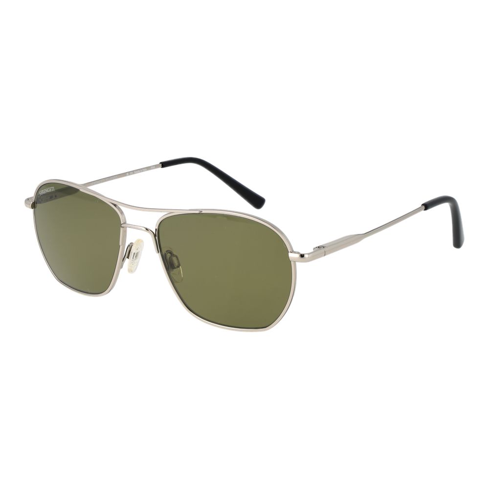 Serengeti Silver Metal Sunglasses