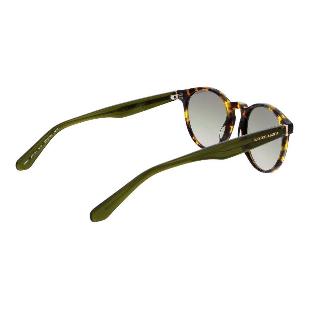 Scotch & Soda Brown Acetate Sunglasses