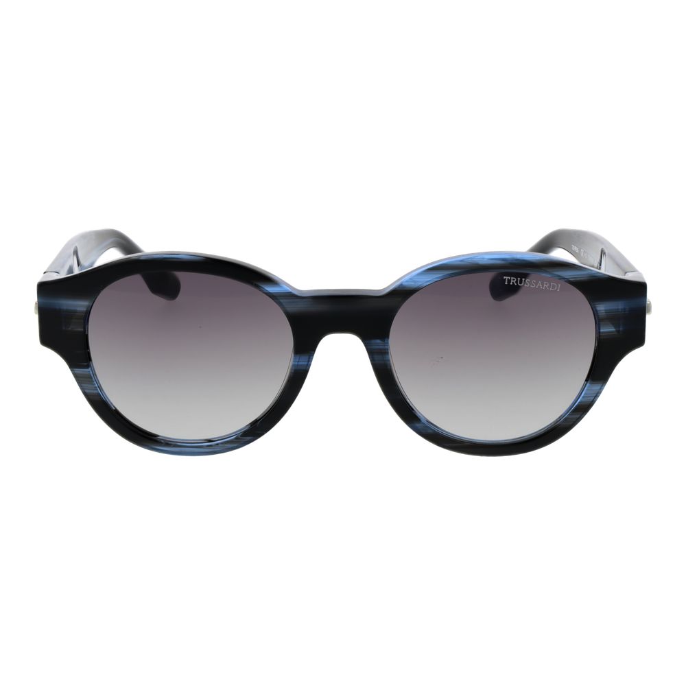 Trussardi Black Acetate Sunglasses